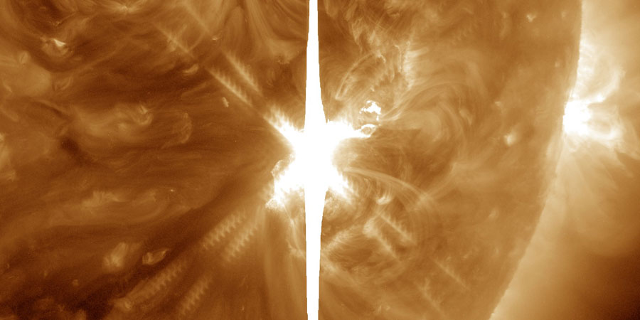 Major X9.33 solar flare